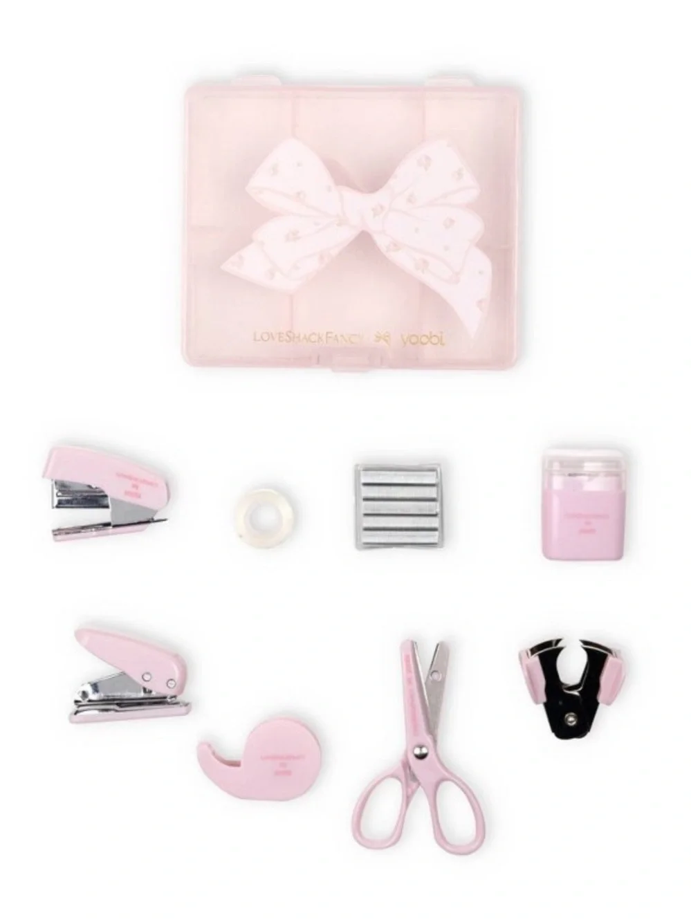 LoveShackFancy x Target 🎀 Yoobi 8 piece Blooming Heirloom Ditsy Mini Supply Kit
